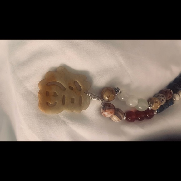 108 Bead MALA Prayer Necklace Gemstone Handmade - Picture 11 of 16